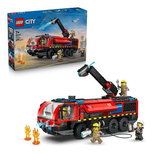 (Pre-Order) LEGO City Airport Fire Truck 60499 (Estimated Early Jan 2026)