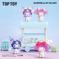 MY MELODY & KUROMI Ramune-style Mini Figure Series Blind Bag (1 Pcs)