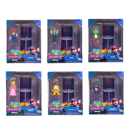 The Super Mario Galaxy Movie 1.5&rdquo; Figure With Star Launcher - Assorted (1 Pc)