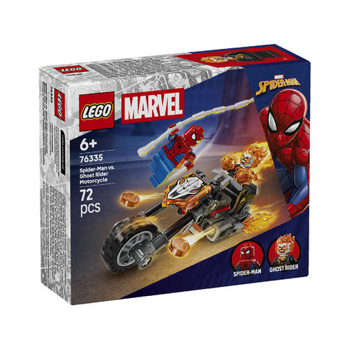 LEGO Marvel Spider-Man vs. Ghost Rider Motorcycle 76335