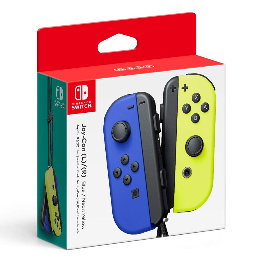 Nintendo Switch Joy Con Controllers L Blue R Neon Yellow Toys R Us Brunei Official Website