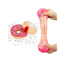 Slime Life DIY Pink Icing Round & Jelly Filled Donuts