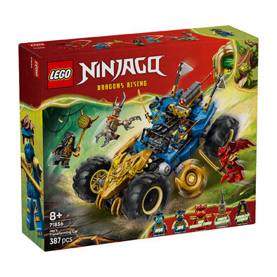 (Pre-Order) LEGO NINJAGO Jay&rsquo;s Transforming Car 71856 (Estimated Early Jan 2026)