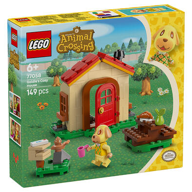 LEGO Animal Crossings Goldie's Cozy House 77058