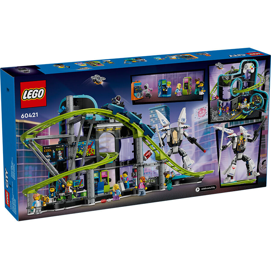 LEGO City Robot World Roller Coaster Park 60421 Toys R Us Brunei Official Website
