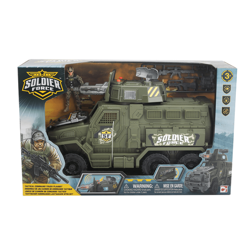 Soldier Force Tactical Command Truck Playset