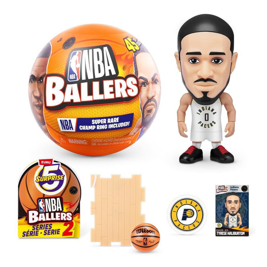 Amazon.com: 5 Surprise NBA Ballers Series 2 by ZURU