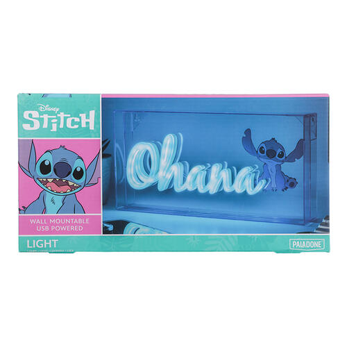 Paladone Disney Stitch Ohana LED Neon Light