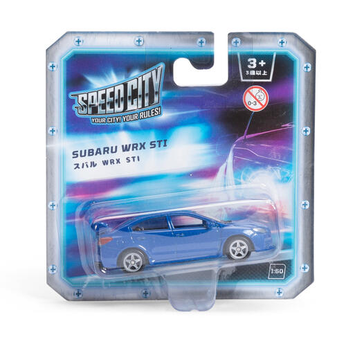 Speed City License Die Cast Vehicle - Subaru Wrx Sti