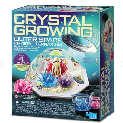 4M Crystal Growing Outer Space Crystal Terrarium