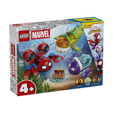 (Pre-Order) LEGO Marvel Spidey And His Amazing Friends Spidey: Underwater Vehicles 11207 (Estimated Early Jan 2026)