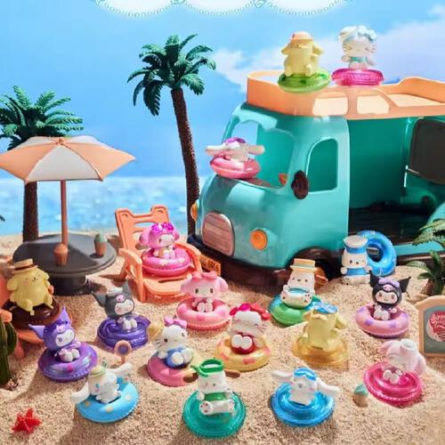 Sanrio Characters Mini Swim Ring Blind Box (1 Pcs)