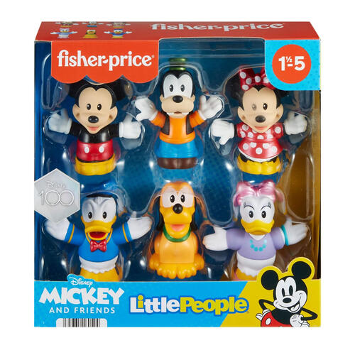 Disney 100 Mickey & Friends Figure Pack By Little People