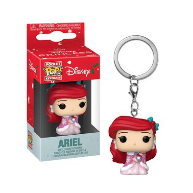 Funko Pocket POP! Keychain - Disney Holiday: Ariel (Winter Outfit)