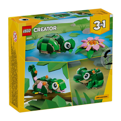 LEGO Creator Turtle with a Water Lily Flower 31377