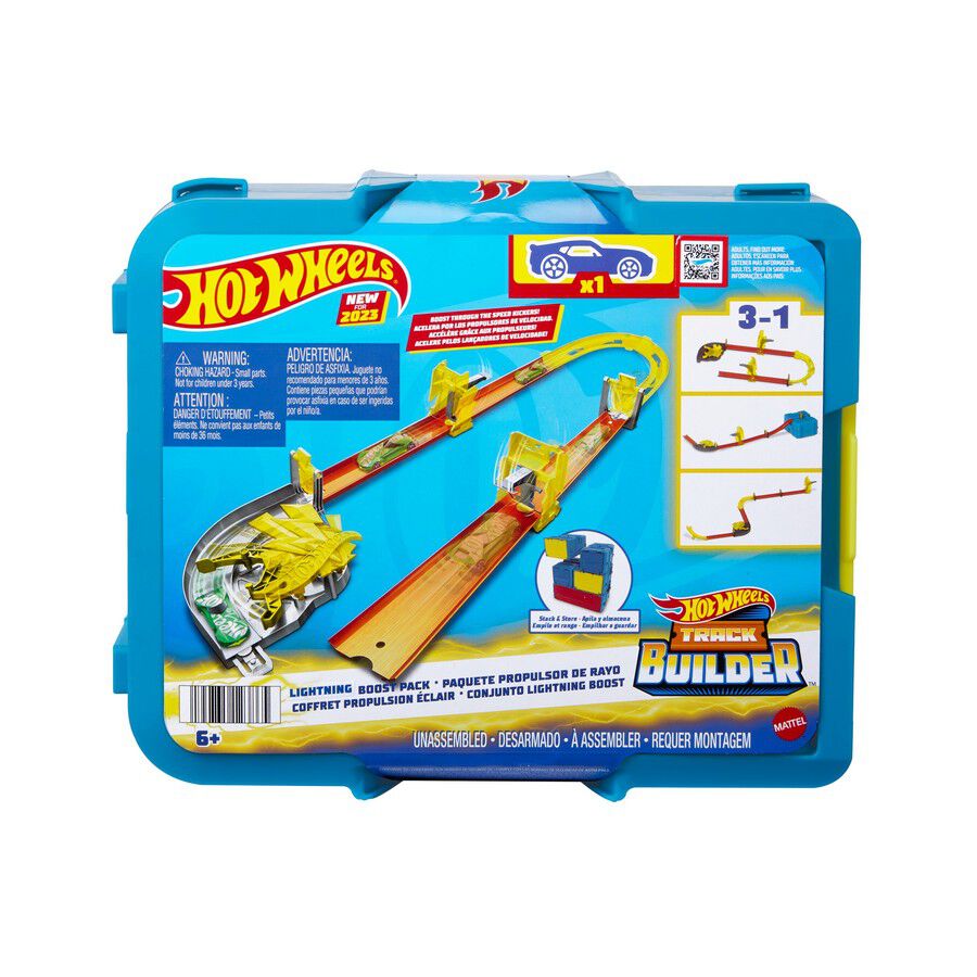 Hot Wheels Track Builder Lightning Speed Pack Toys R Us Brunei Official Website