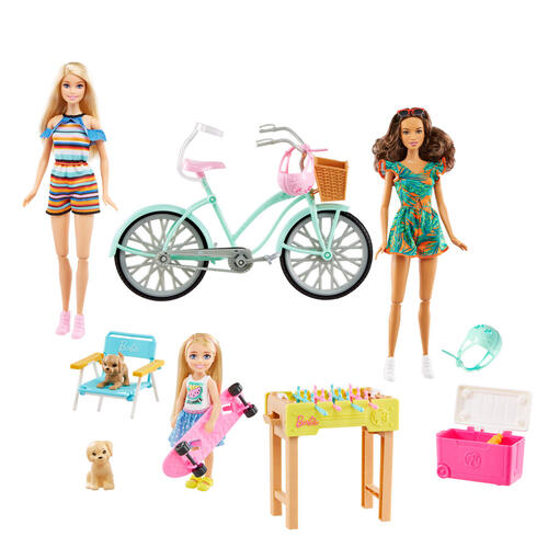 Holiday Fun Doll, Bicycle And Accessories