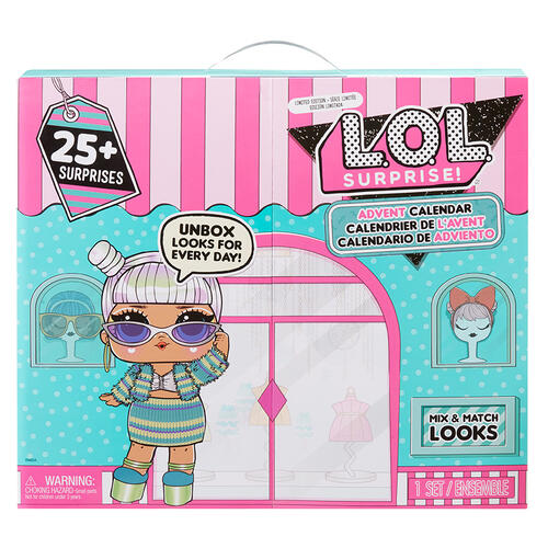 LOL Surprise 2023 Advent Calendar with Limited Edition Doll and 25+ Surprises