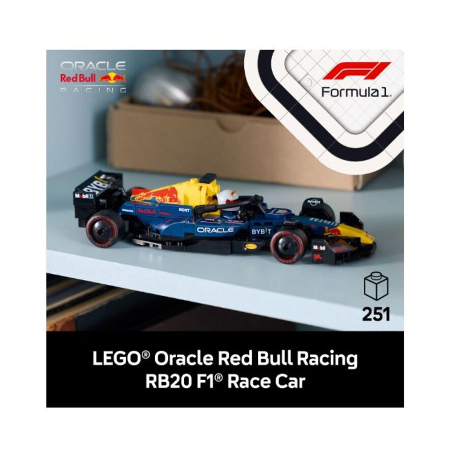 LEGO Speed Champions Oracle Red Bull Racing RB20 F1 Race Car