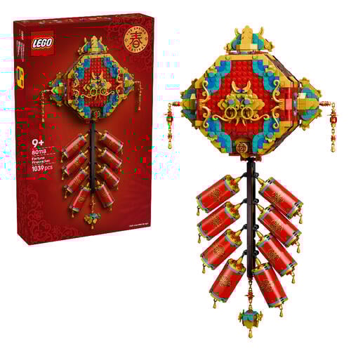 (Pre-Order) LEGO Spring Festival Fortune Firecracker 80118 (Estimated Early Jan 2026)