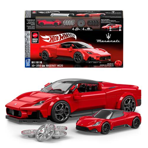 Mattel Brickshop Hot Wheels Racer Maserati