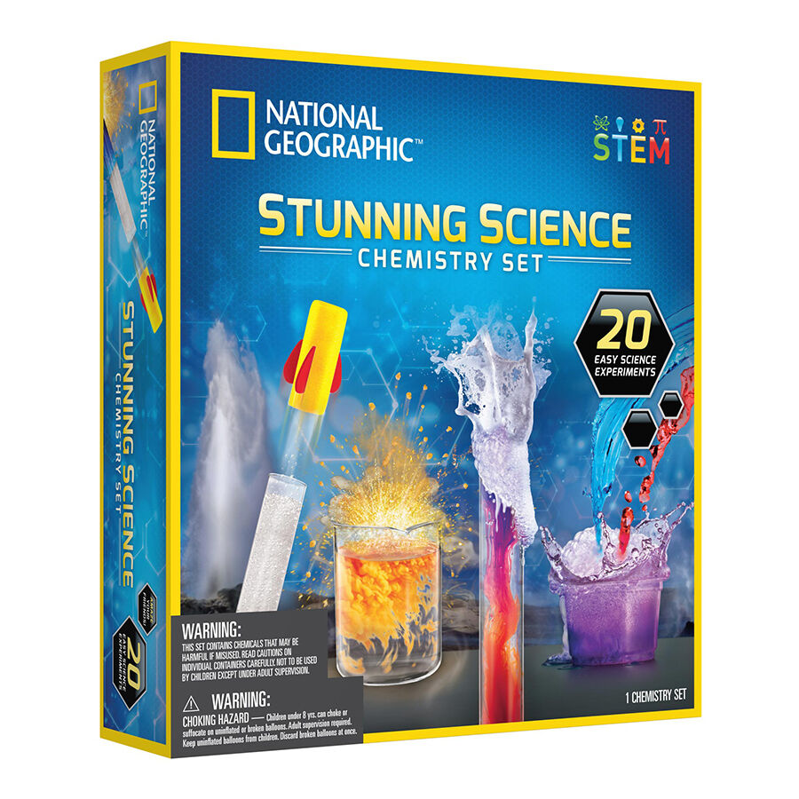 National Geographic Stunning Science Chemistry Set | Toys”R