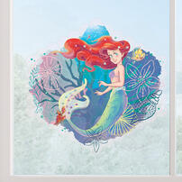 Make It Real Window Art: Little Mermaid Classic