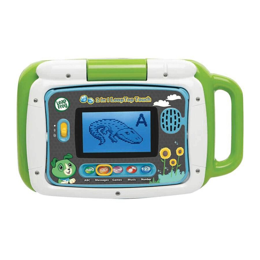 LeapFrog 2 In 1 LeapTop Touch Green Toys