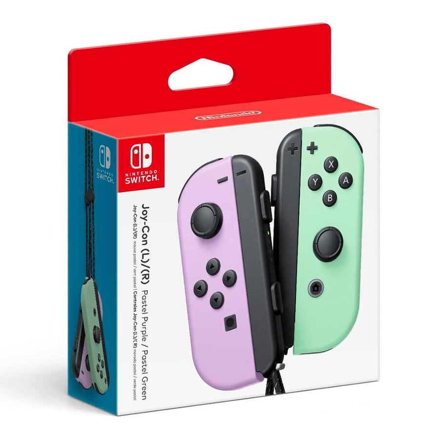 Nintendo Switch Joy-Con (L/Pastel Purple + R/Pastel Green