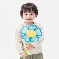Friends For Life Blue Twist & Bloom Flower Soft Toy