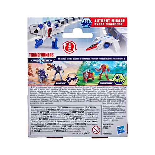 Transformers Cyberworld Autobot Mirage Cyber Changers