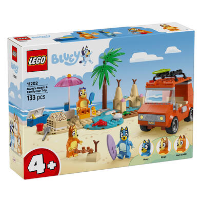  LEGO Bluey: Bluey&rsquo;s Beach & Family Car Trip 11202 