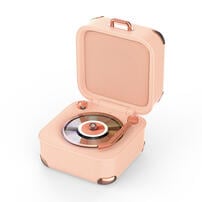 playpop Retro Vinyl Speaker - Pink