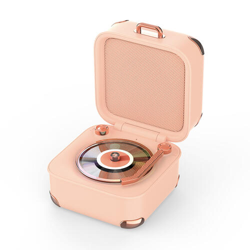 playpop Retro Vinyl Speaker - Pink