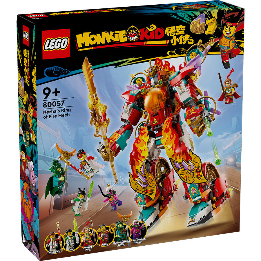 納得できる割引 LEGO Monkie Kid Nezha's Ring of Fire Mech 80057 | Toys”R”Us 小物