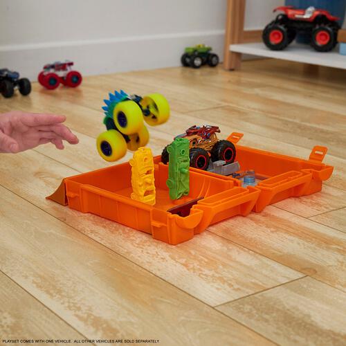 Hot Wheels Monster Trucks Motosaurus Stunt N'play Playset