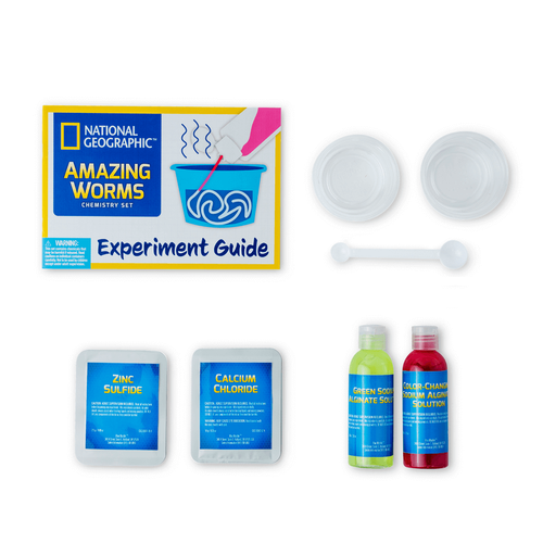 National Geographic Amazing Worms Chemistry Kit