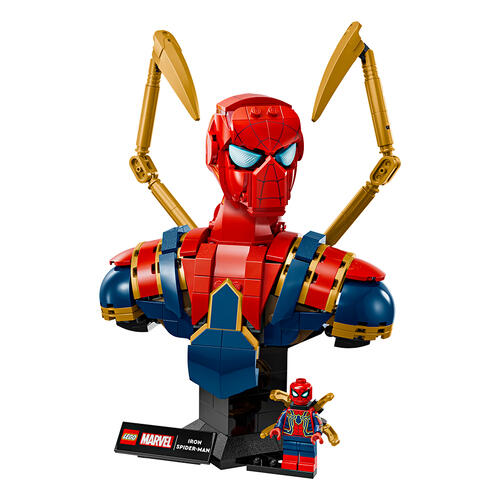 LEGO Marvel Iron Spider-Man Bust 76326