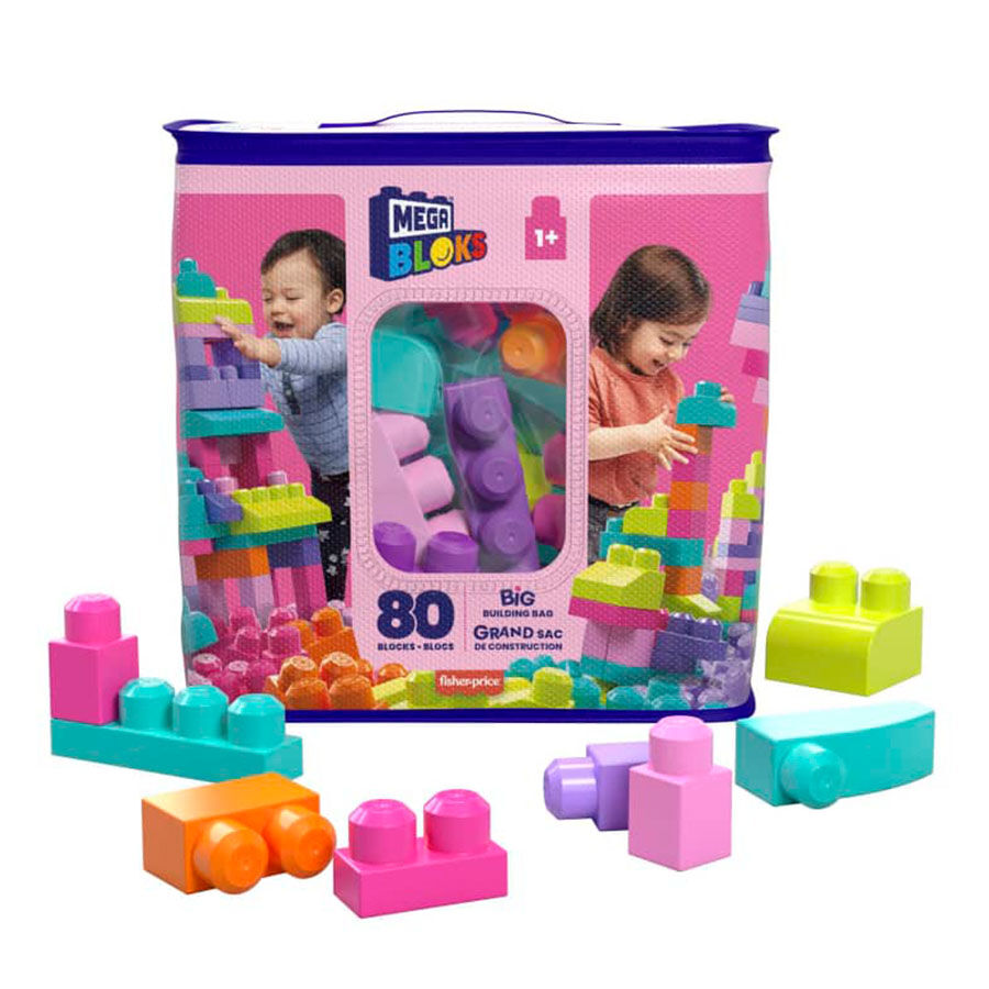 Mega Bloks Big Building Bag 80 Pieces Toys R Us Brunei Official Website