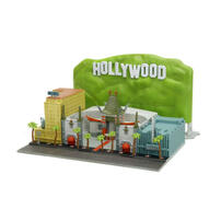Jada Nanoscene Hollywood Rides Walk Of Fame Diorama With 2 Vehicles