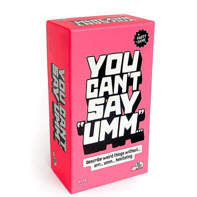 You Can't Say Umm