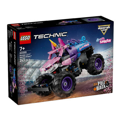 (Pre-Order) LEGO Technic Monster Jam Sparkle Smash Pull-Back 42220 (Estimated Early Jan 2026)