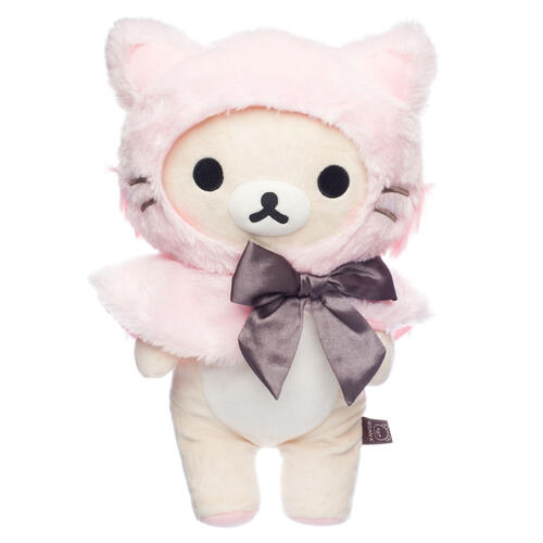 Rilakkuma San-X Original Korilakkuma Pink Cat Plush (Medium)