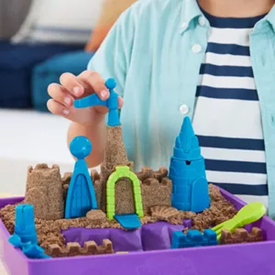 Kinetic Sand Deluxe Beach Castle Playset Toys R Us Brunei Official Website