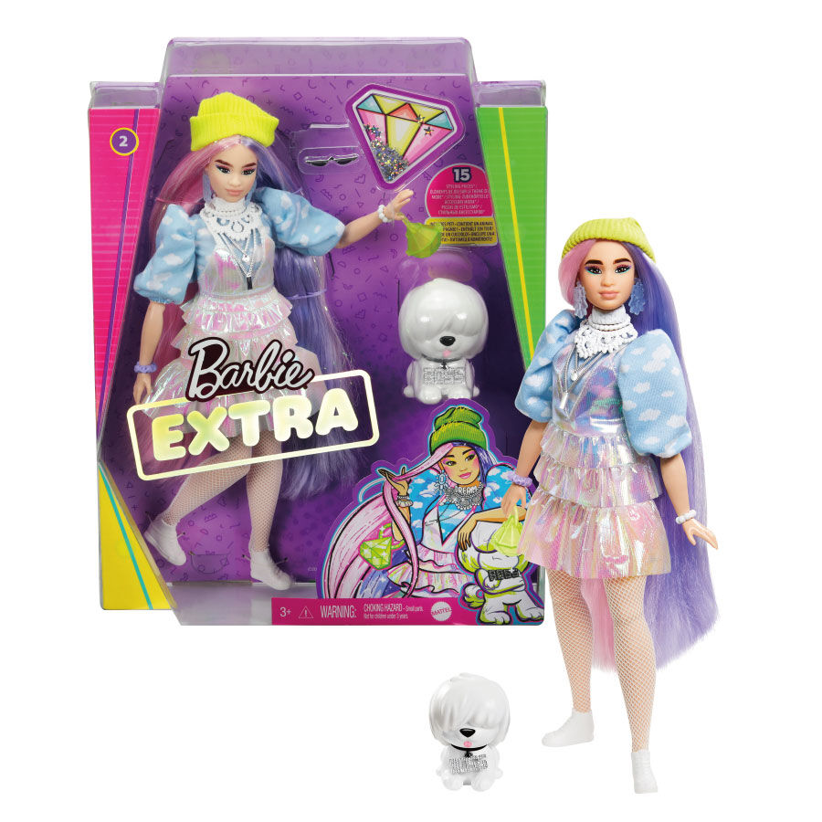 Barbie extra pinkalicious doll online