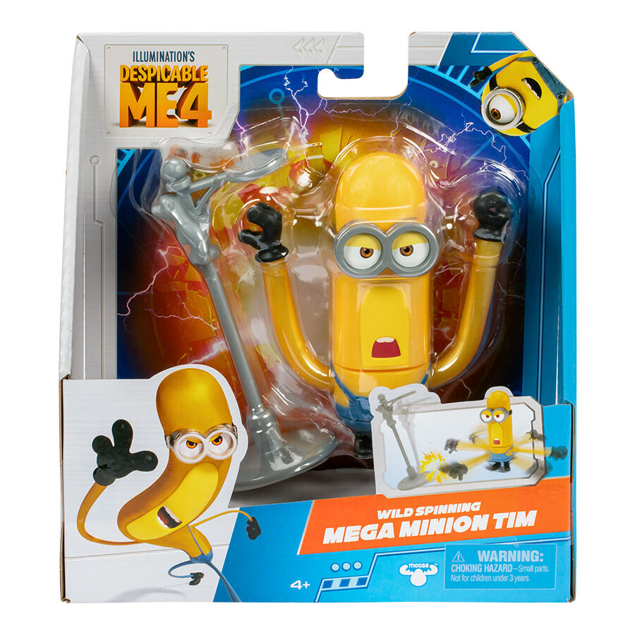 Despicable Me 4 Mega Minion 4 Inch Action Figure Tim Toys R Us Brunei Official Website