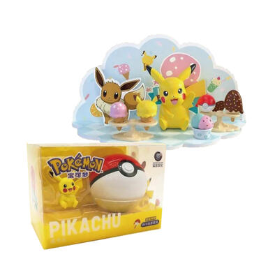 Pokemon Scene Series - Eevee Pikachu