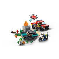 LEGO City Fire Rescue & Police Chase 60319