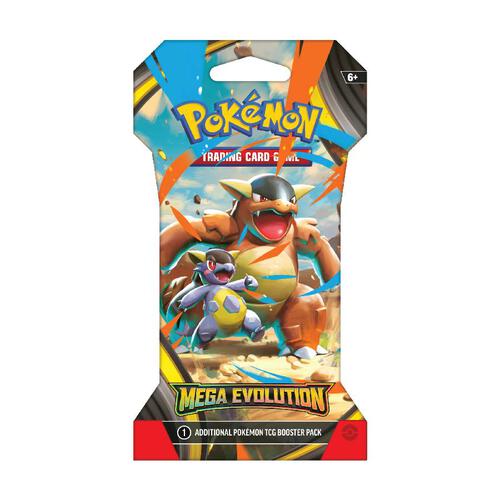 Pokemon TCG ME01 Mega Evolution Sleeved Booster Pack (1 Pack) - Assorted