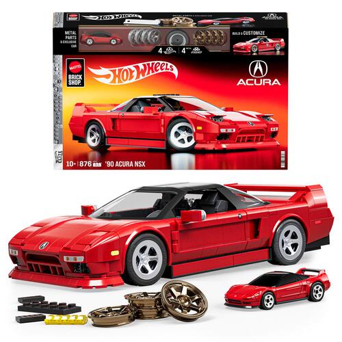Mattel Brickshop Hot Wheels Racer Elite Acura